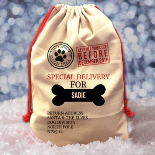 Santa Sack - Dog Xmas