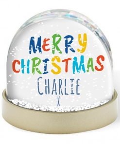 Snow Globe - Merry Christmas1