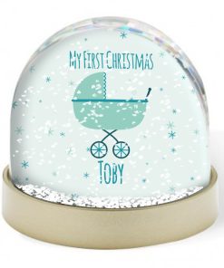 Snow Globe - Baby 1st Christmas Boy