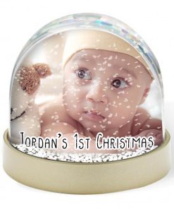 Snow Globe - Babies 1st Christmas Photo