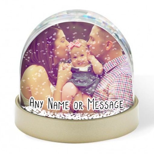 Snow Globe - Any Photo & Any Message