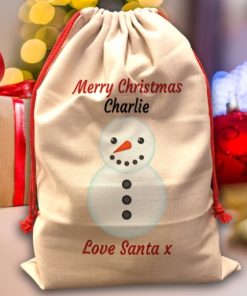 Santa Sack - Snowman