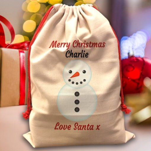 Santa Sack - Snowman