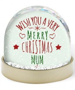 Snow Globe - Wish You A Merry Christmas