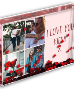 Love Heart Photo Block 4 Photo Upload