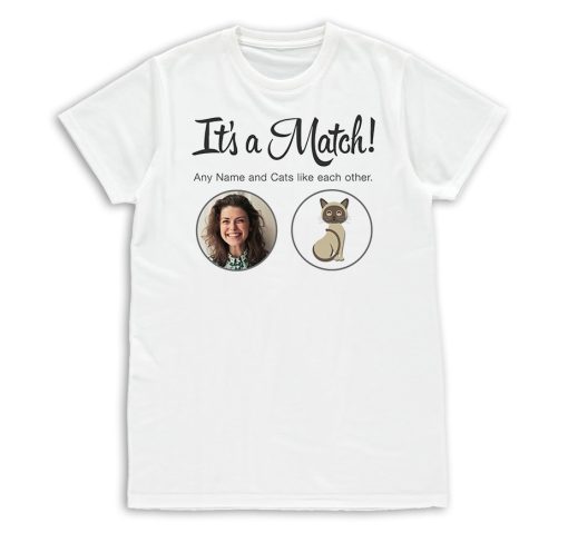 Its a Match Tinder Inspired Personalised Photo Upload T-Shirt Mens & Womens Funny Birthday Gift - Image 18