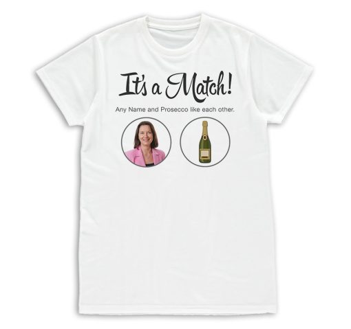 Its a Match Tinder Inspired Personalised Photo Upload T-Shirt Mens & Womens Funny Birthday Gift - Image 7