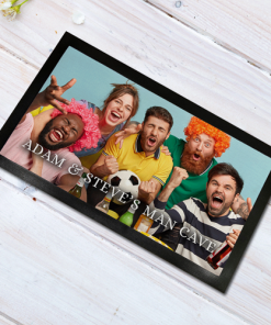 Personalised Bar Mat / Runner Photo Upload
