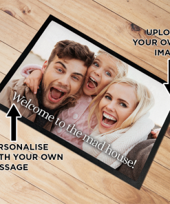 Alternative view of Personalised Door Mat Photo Upload