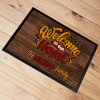 Personalised Door Floor Mat Welcome to Our Home