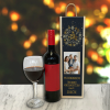 Personalised Wine Box Black - Choice Of Designs