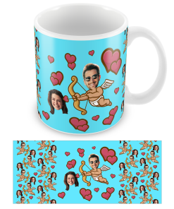 Personalised Couples Mug Cupid