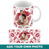 Personalised Couples Mug Lips