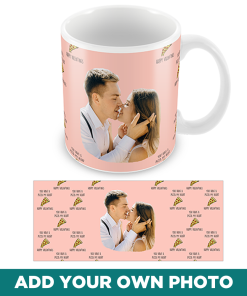 Personalised Couples Mug Pizza My Heart
