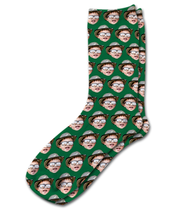 Coloured Background Photo Socks