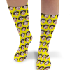 Coloured Background Photo Socks
