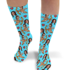 Cupid Valentines Day Personalised Socks Photo Socks