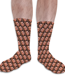 Face Mash Personalised Photo Socks