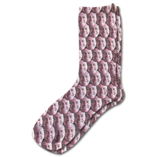 Face Mash Personalised Photo Socks - Image 3