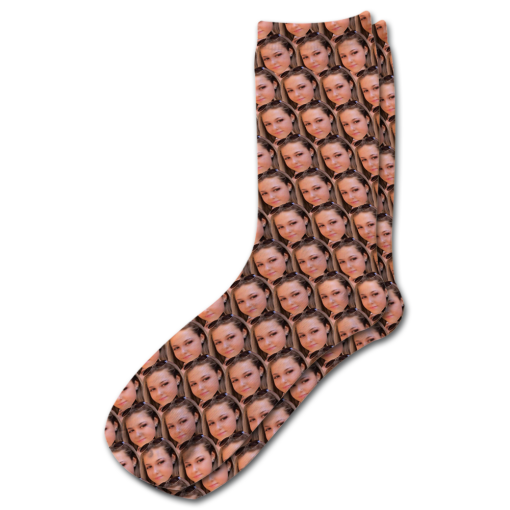 Face Mash Personalised Photo Socks - Image 2