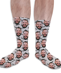Groom Personalised Stag Do Socks Photo Socks