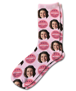 Alternative view of Happy Mothers Day Personalised Mothers Day Socks Photo Socks