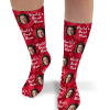 Worlds Best Mum Hearts Personalised Mothers Day Socks Photo Socks