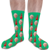 No.1 Dad Fathers Day Personalised Socks Photo Socks