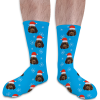 Pets Santa Hat Personalised Christmas Photo Socks