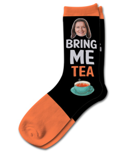 Alternative view of Bring Me Tea Personalised Photo Socks