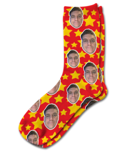 Stars Photo Socks