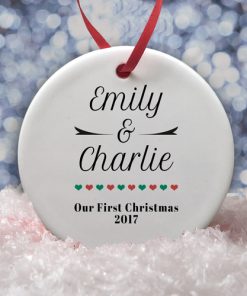 1st Christmas Together Bauble