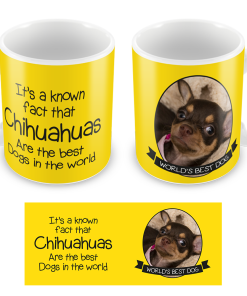 Alternative view of Best Dog In The World Personalised Mug