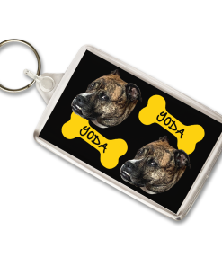 Alternative view of Pets Personalised Photo Keyring Dogs
