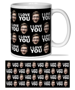 Alternative view of Photo & Message Personalised Photo Mug