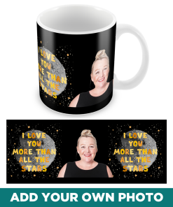 Personalised Photo Mug More Than All The Stars Valentines Day