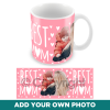 Best Mum Personalised Photo Mug Mothers Day Mug