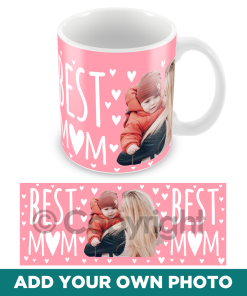 Best Mum Personalised Photo Mug Mothers Day Mug