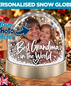 Personalised Snow Globe - Best Grandma In The World