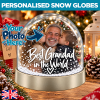Personalised Snow Globe - Best Grandad In The World