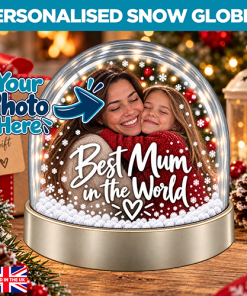 Personalised Snow Globe - Best Mum In The World