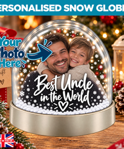 Personalised Snow Globe - Best Uncle In The World