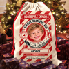 Personalised Christmas Santa Sack Any Photo & Name - North Pole Express Special Delivery