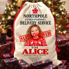 Personalised Christmas Santa Sack Any Photo & Name - Santa Approved
